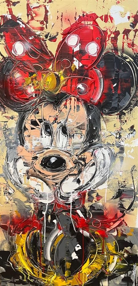 Jessie Foakes - 'Sitting Waiting For You II'  Framed Original Artwork