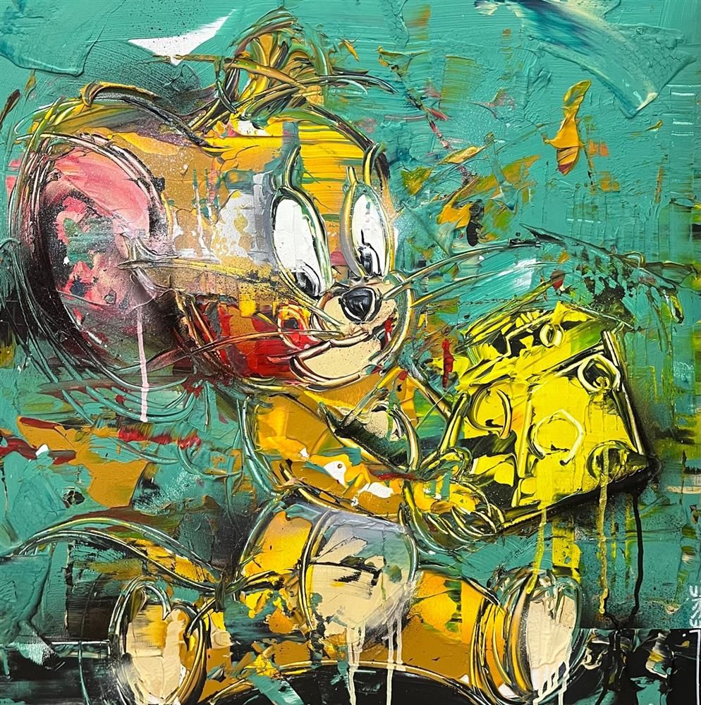 Jessie Foakes - 'Say Cheese'  Framed Original Artwork