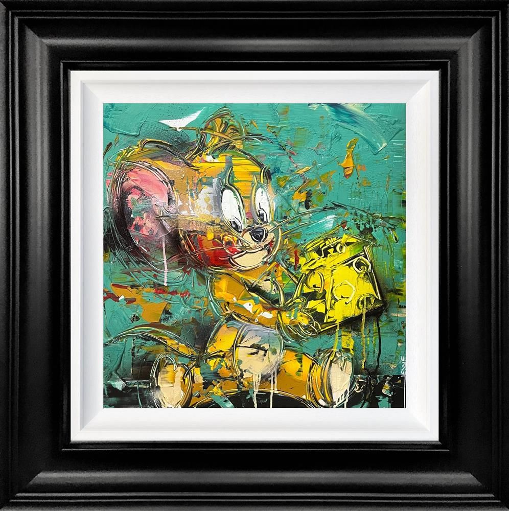 Jessie Foakes - 'Say Cheese'  Framed Original Artwork