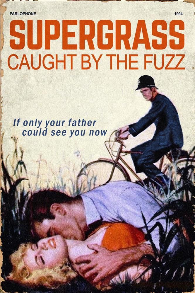 Linda Charles - 'Caught By The Fuzz' - Framed Original Artwork