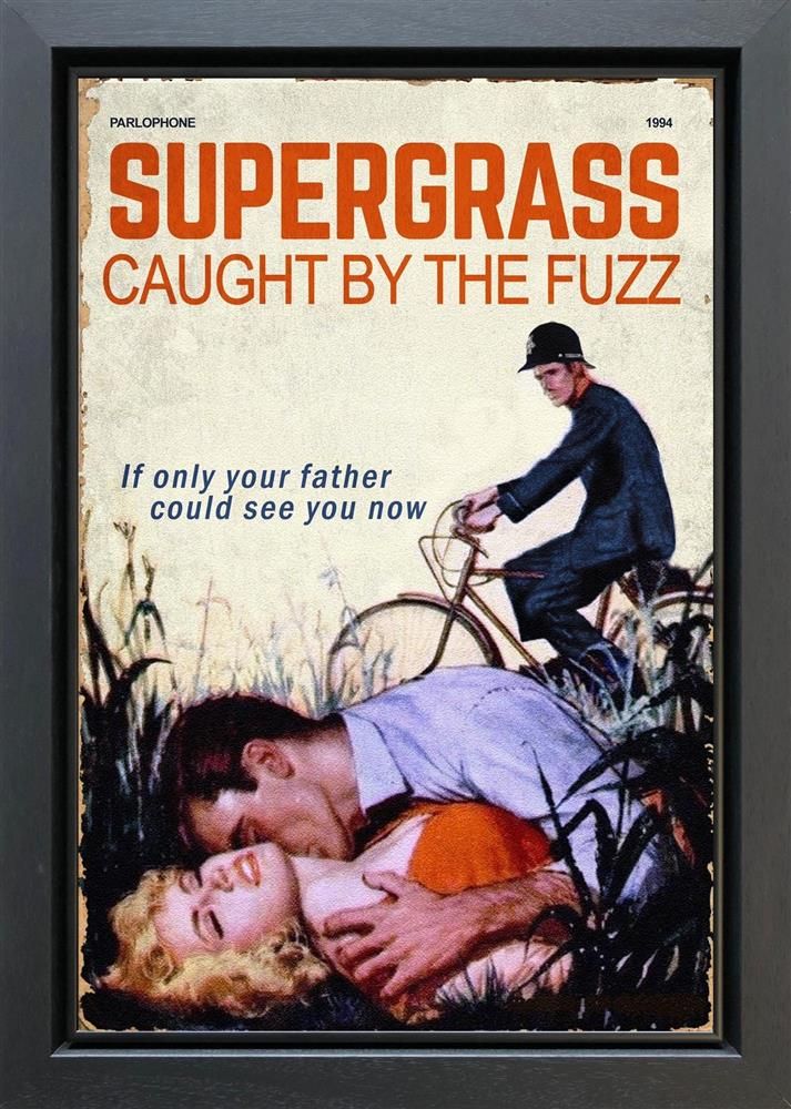 Linda Charles - 'Caught By The Fuzz' - Framed Original Artwork