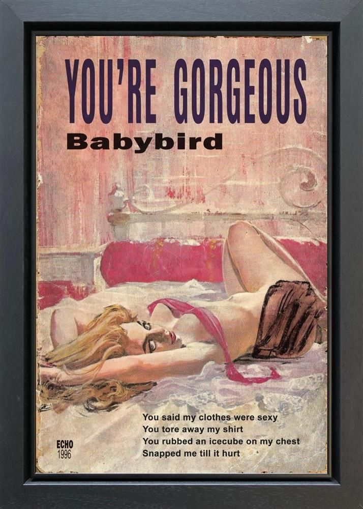 Linda Charles - 'You're Gorgeous' - Framed Original Artwork