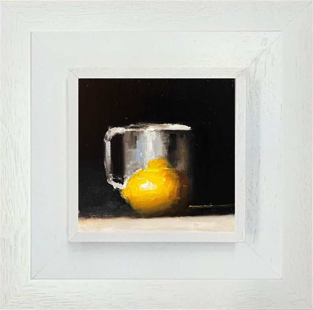 Neil Carroll - 'Lemon Cup' - Framed Original Painting