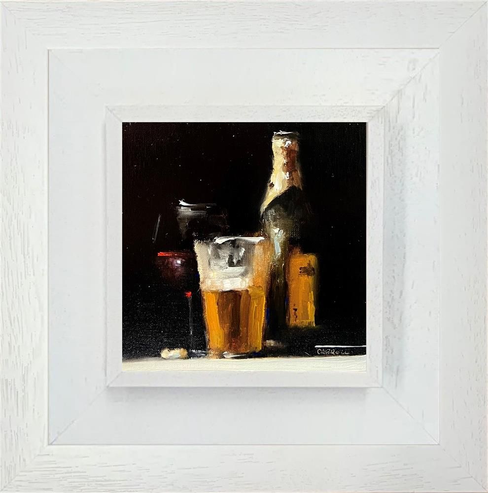 Neil Carroll - 'Beer And Friends' - Framed Original Painting