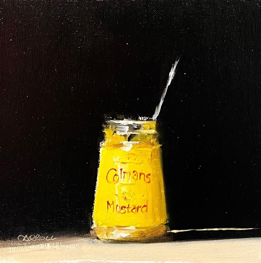 Neil Carroll - 'Mustard' - Framed Original Painting