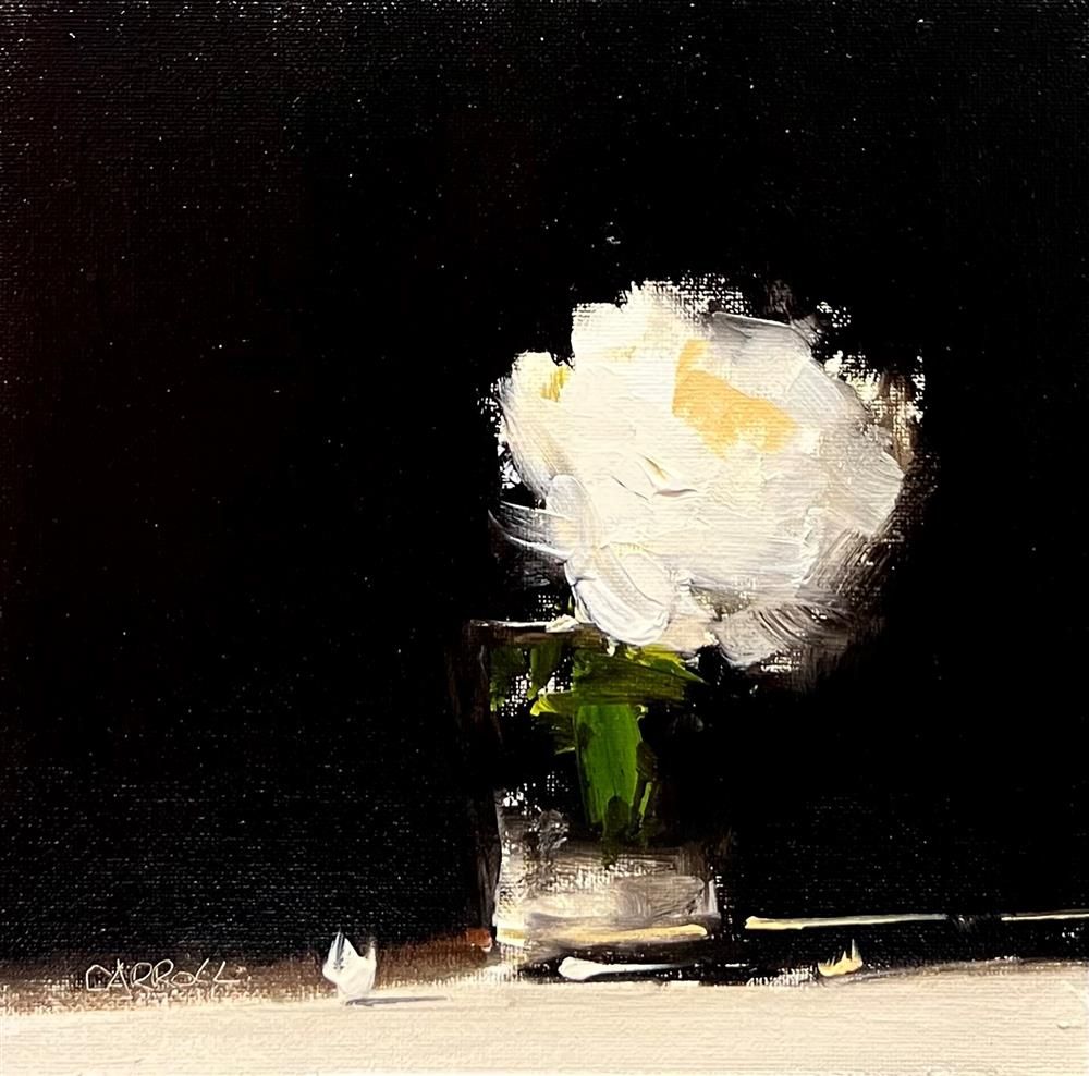 Neil Carroll - 'Rose Glass' - Framed Original Painting