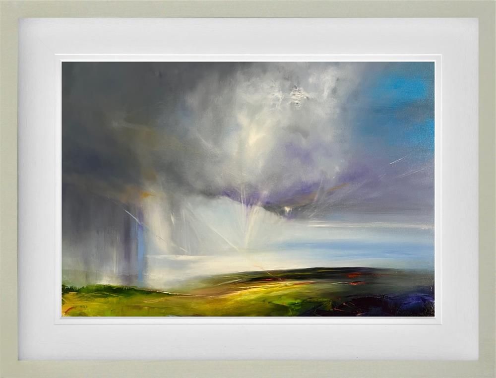 Joanna Taylor - 'Summer Showers' - Framed Original Artwork