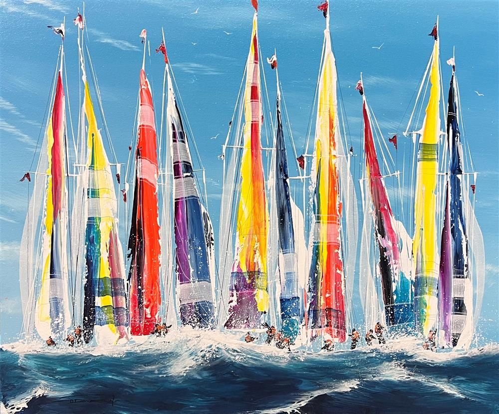 Dale Bowen - 'Infrastructure And Masterplanning' - Framed Original Art