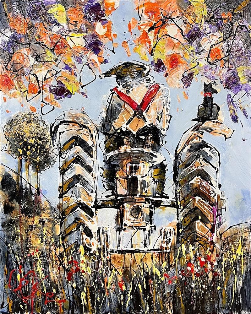 Nigel Cooke - 'Tip Top'  - Framed Original Artwork