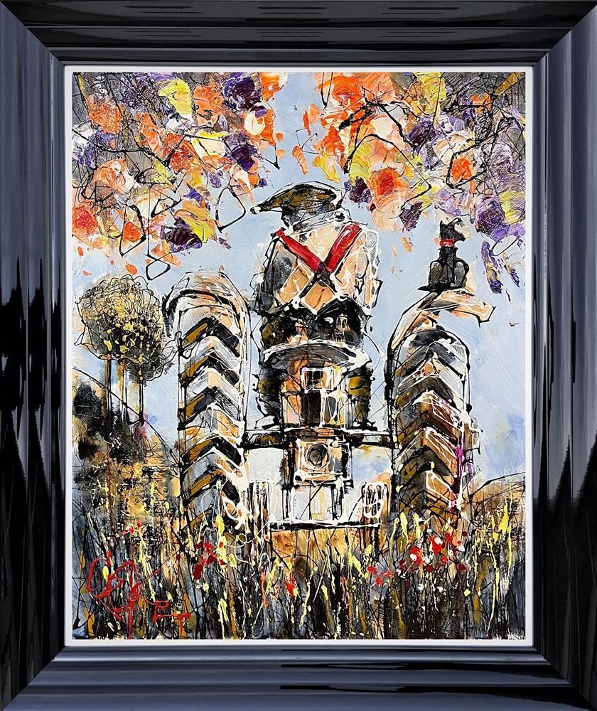 Nigel Cooke - 'Tip Top'  - Framed Original Artwork