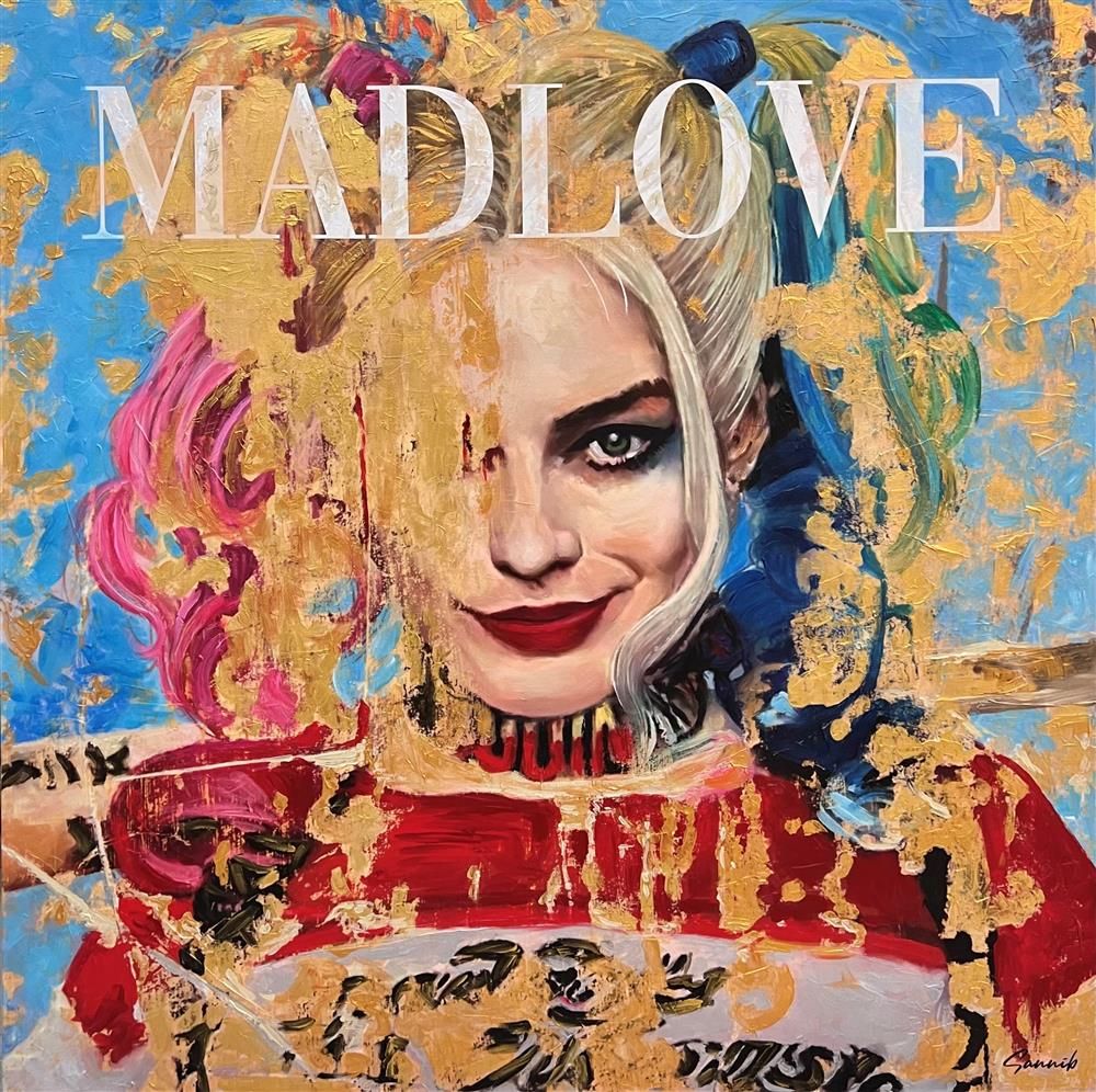 Sannib - 'Mad Love' - Framed Original Art