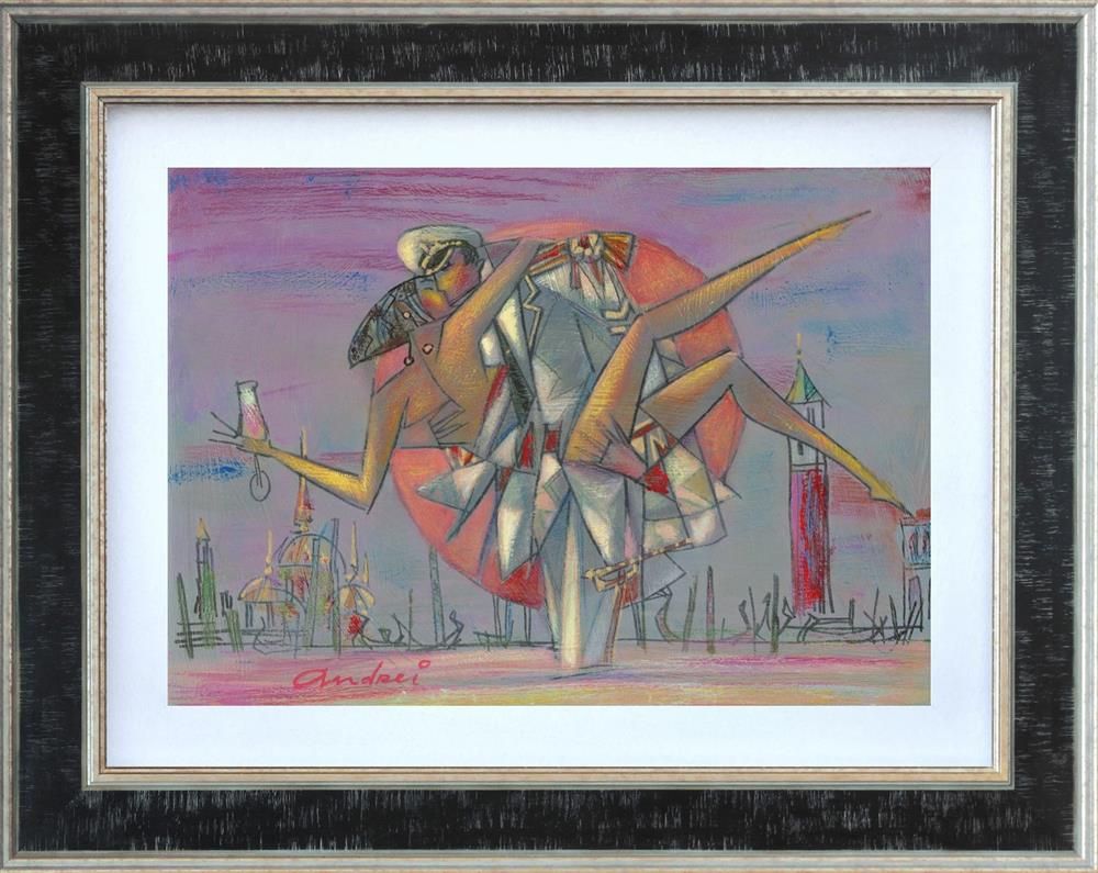 Andrei Protsouk - 'The Kissing Soldier' - Framed Limited Edition Art