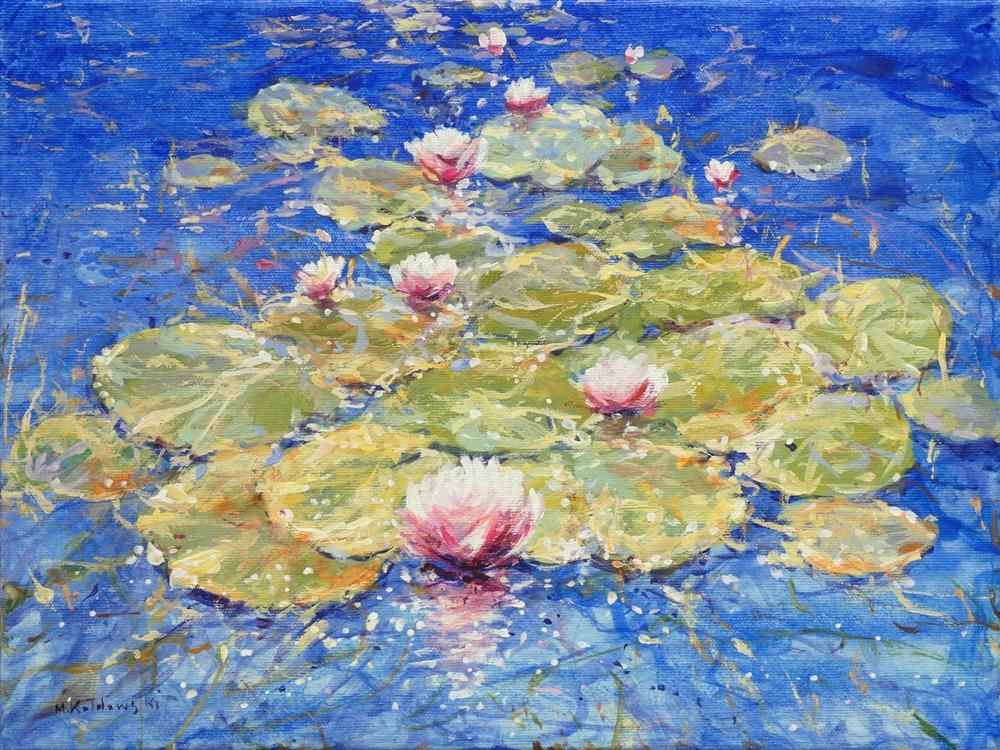 Mariusz Kaldowski - 'Summer Days' - Framed Original Art