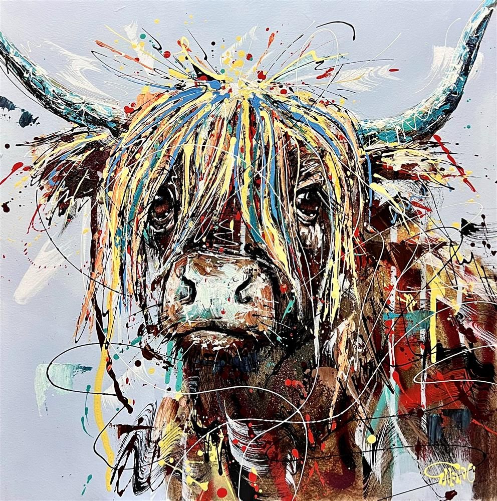 Joe Galindo - 'Daisy' - Framed Original Art