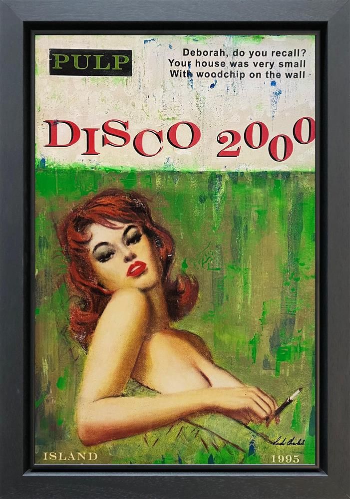Linda Charles - ' Disco 2000 ' - Framed Original Artwork