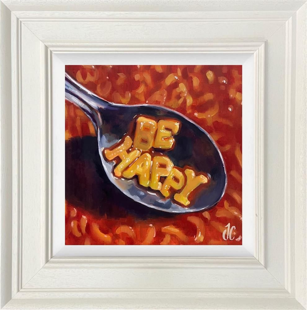 Joss Clapson - 'Be Happy' - Framed Original Art