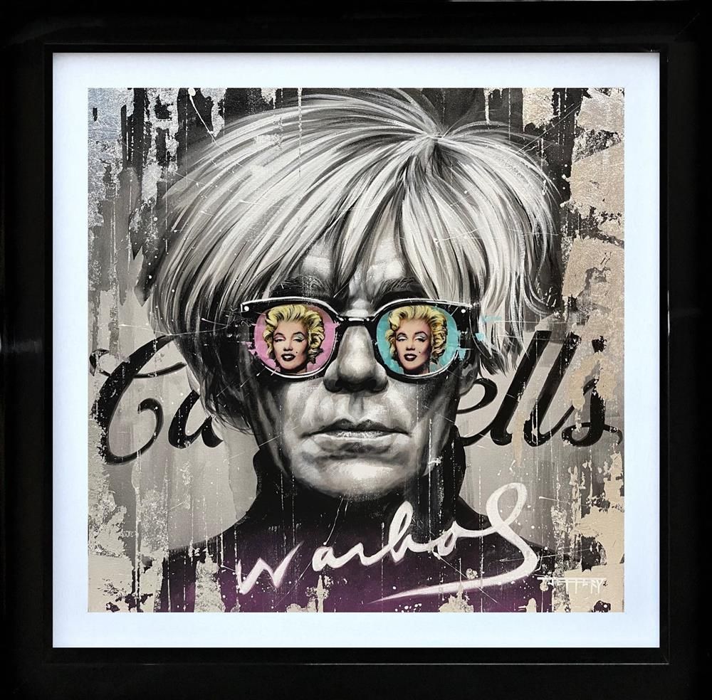 Ben Jeffery - 'Warhol Marilyn ' - Framed Original Art