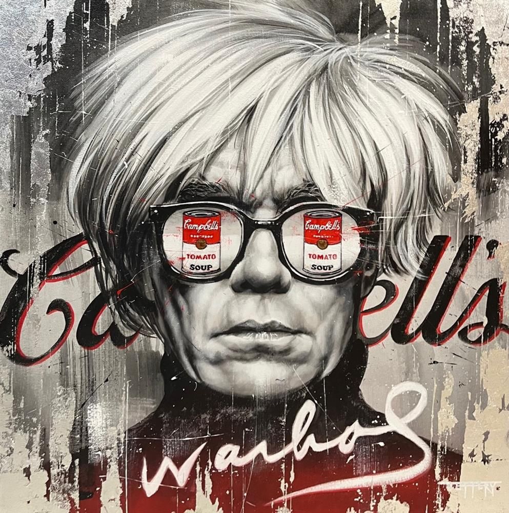 Ben Jeffery - 'Warhol's Soup Cans ' - Framed Original Art