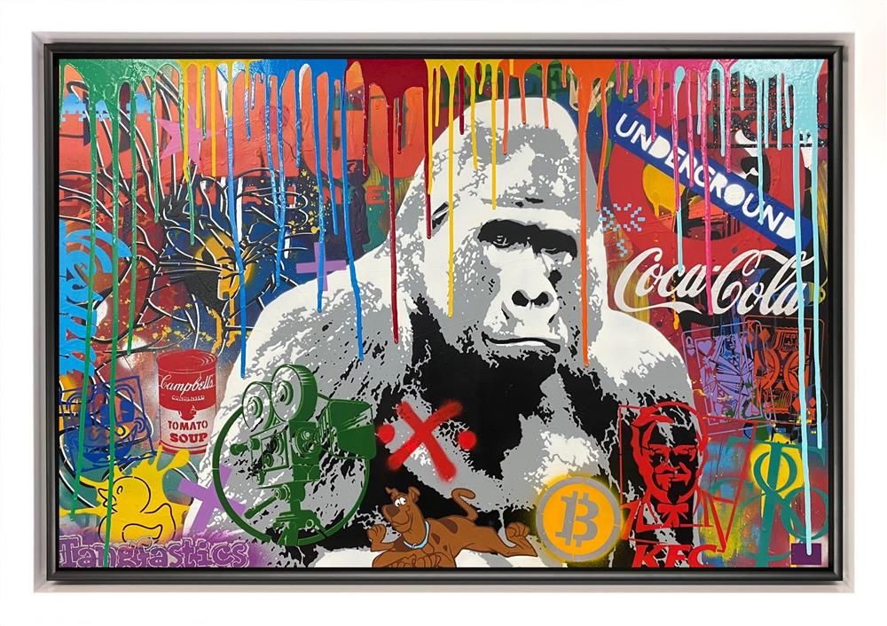Hue Folk - 'Kong' - Framed Original Art