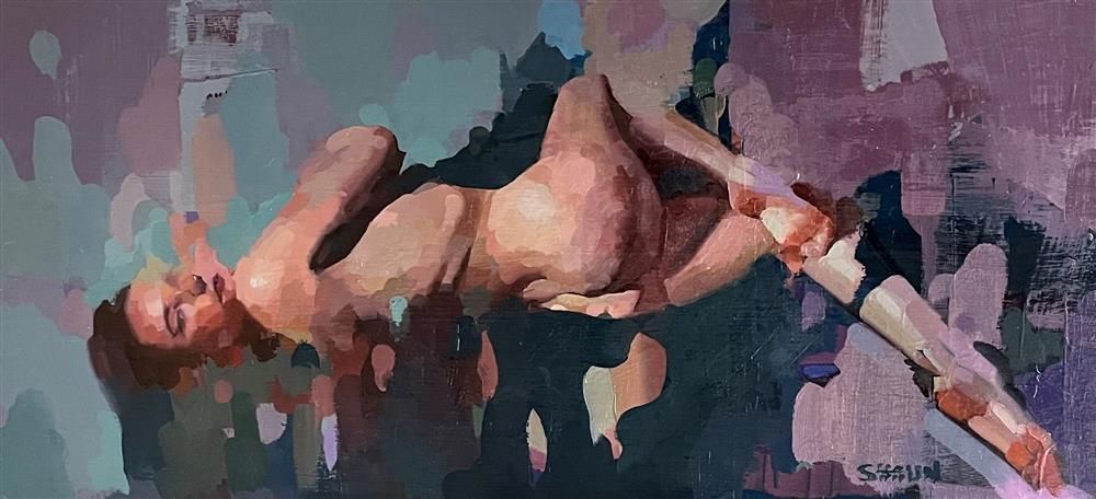 Shaun Othen - 'Seated Nude LXXV' - Framed Original Art