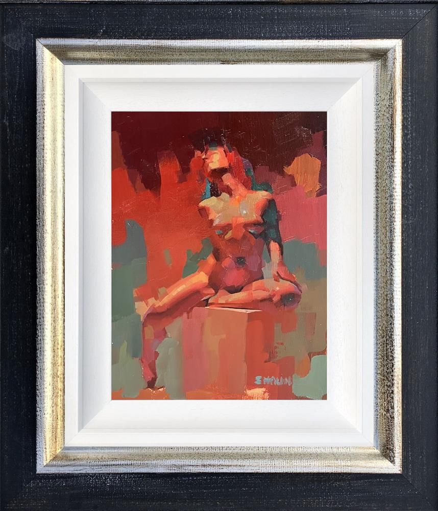 Shaun Othen - 'Seated Nude LXXVIII' - Framed Original Art
