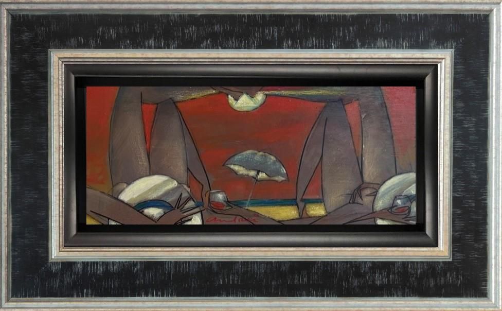 Andrei Protsouk - 'Great Gig In The Sky' - Framed Original Art