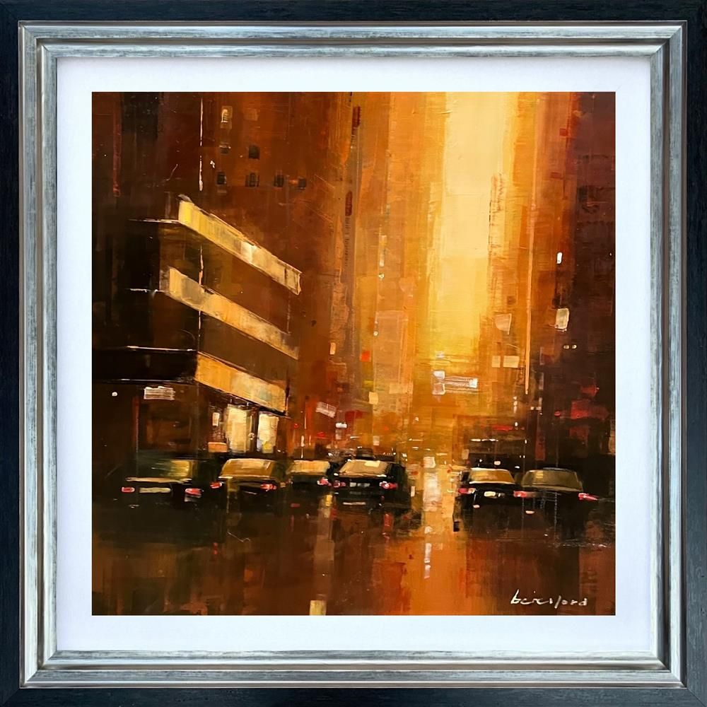 Mark Beresford - 'NYC Glow' - Framed Original Artwork