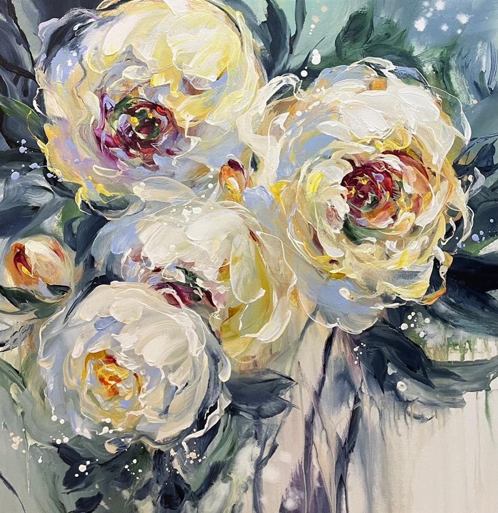 Anna Cher - 'Dawn Nights' - Framed Original Artwork