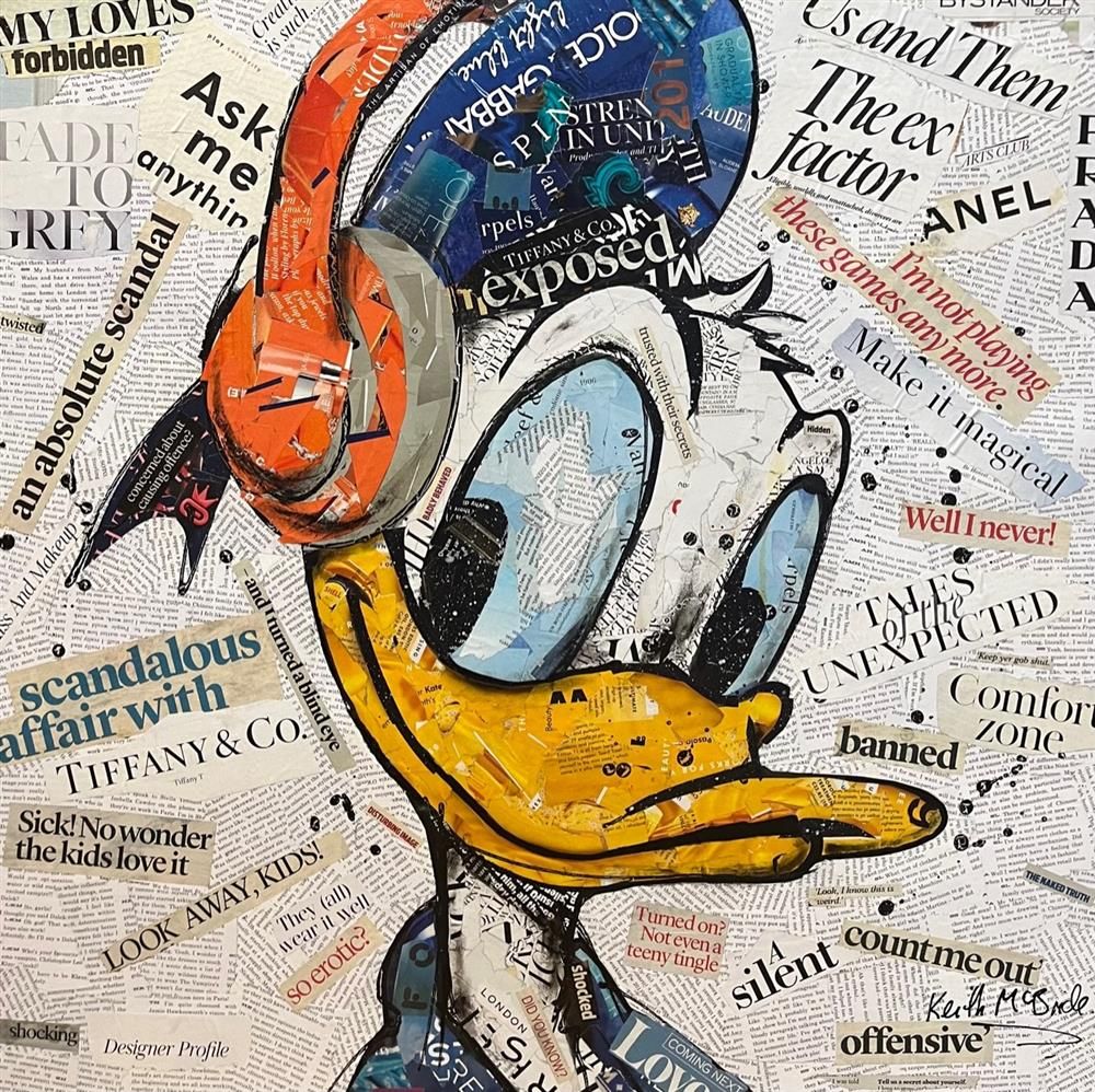 Keith McBride - 'Sound Of The Ducks' - Framed Original