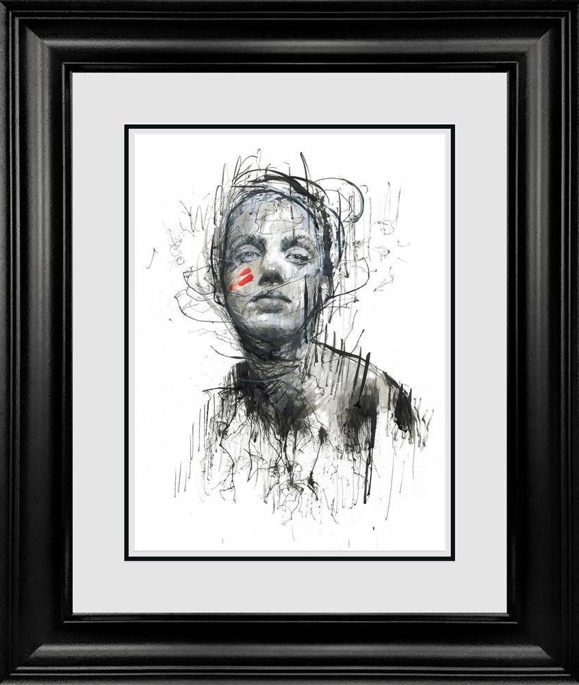 Scott Tetlow - 'War Paint' - Framed Original Art