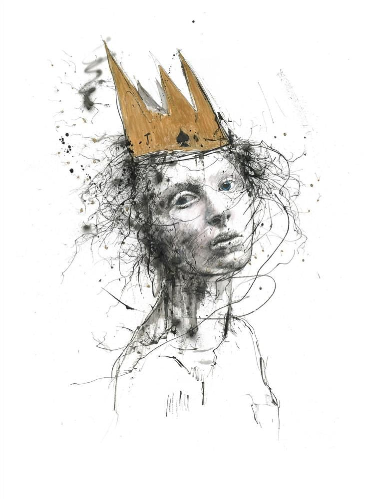 Scott Tetlow - 'Cracker Hat Jack' - Framed Original Art