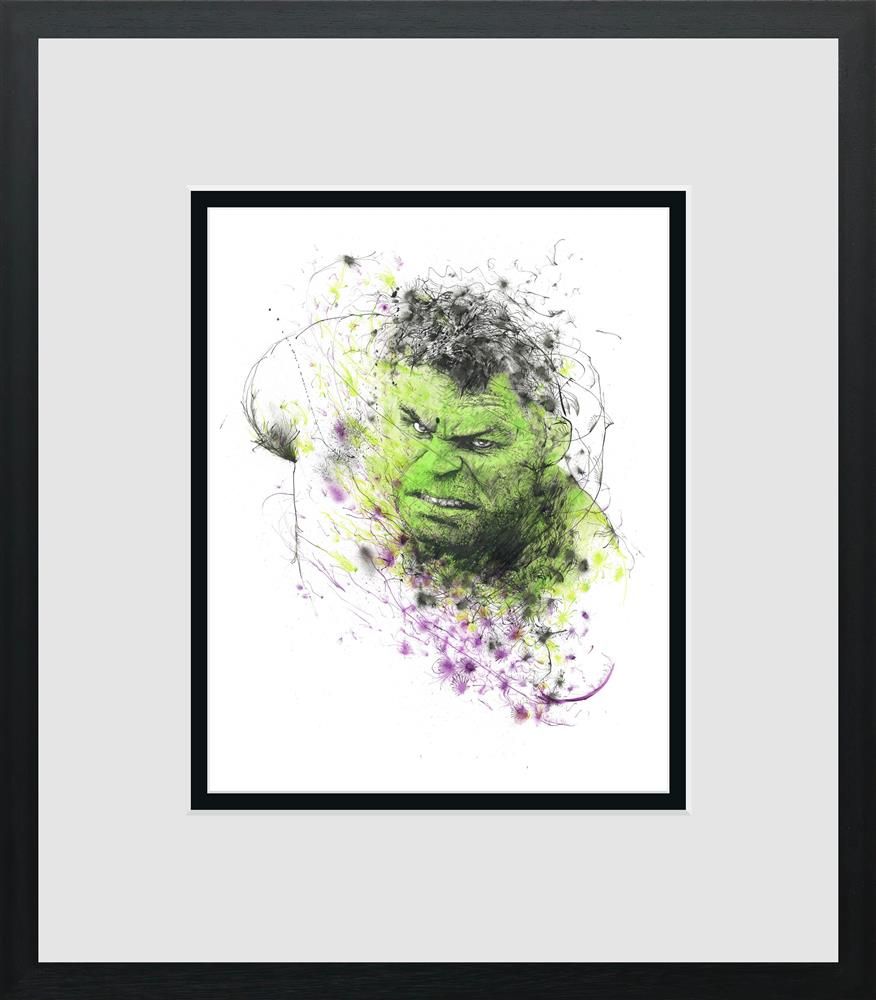 Scott Tetlow - 'Don't Make Me Angry' - Miniature-Framed Limited Edition Print