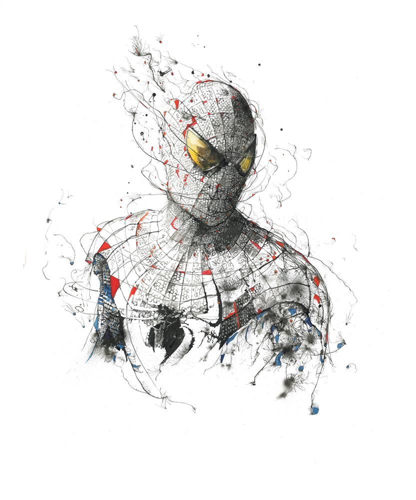 Scott Tetlow - 'With Grate Power Comes Great Responsibility' - Miniature-Framed Limited Edition Print