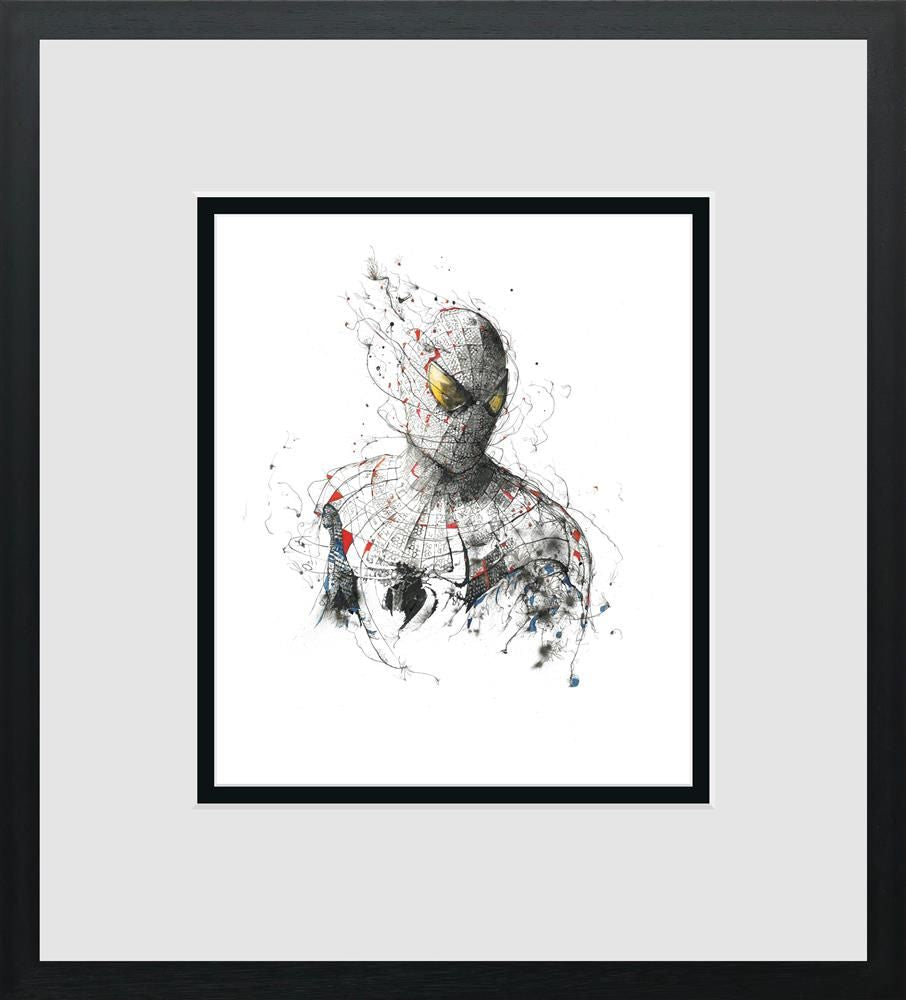 Scott Tetlow - 'With Grate Power Comes Great Responsibility' - Miniature-Framed Limited Edition Print