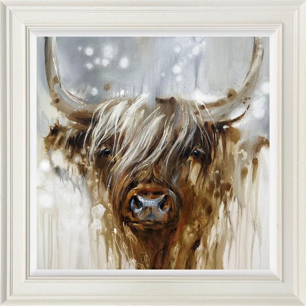 Anna Cher - 'Daisy' - Framed Limited Edition Canvas