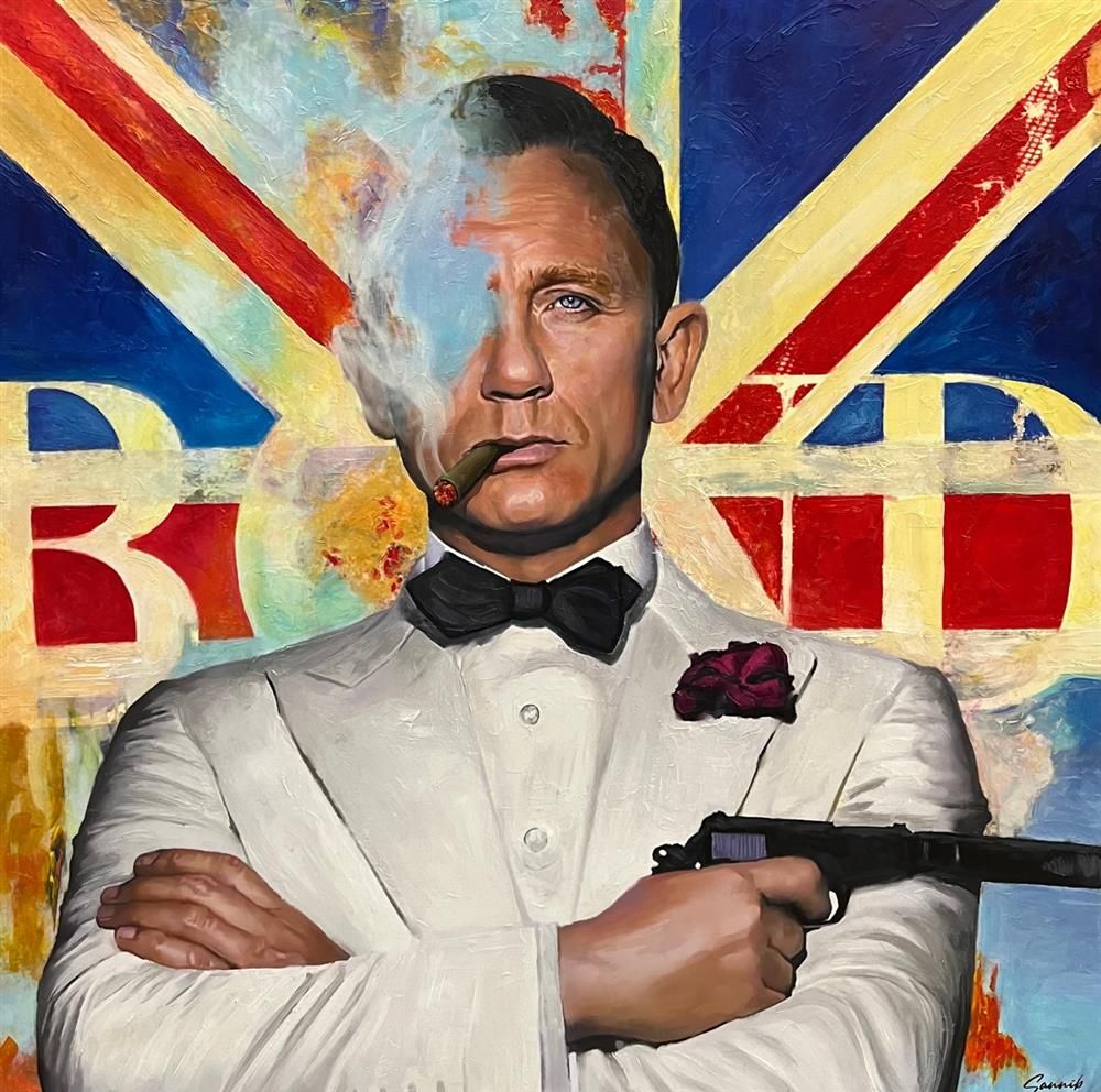 Sannib - '007' - Framed Original Art