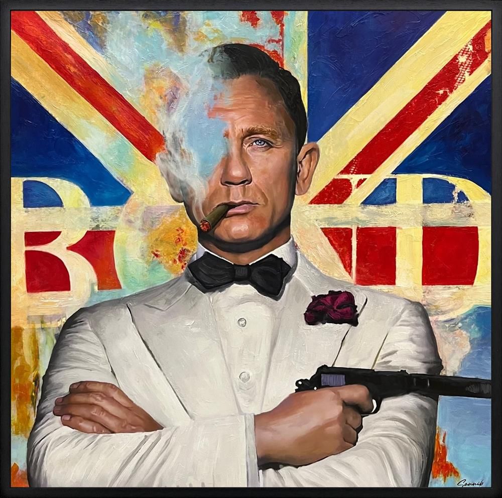 Sannib - '007' - Framed Original Art