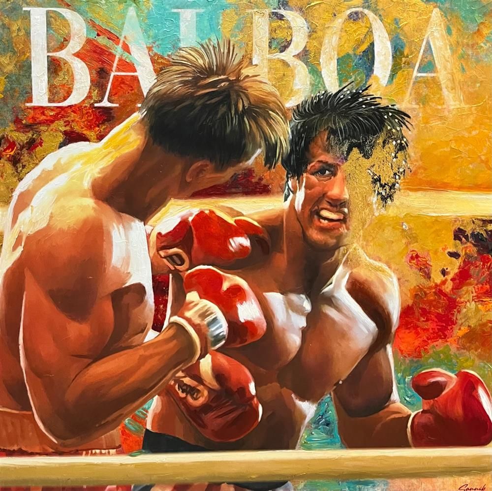 Sannib - 'Balboa' - Framed Original Art
