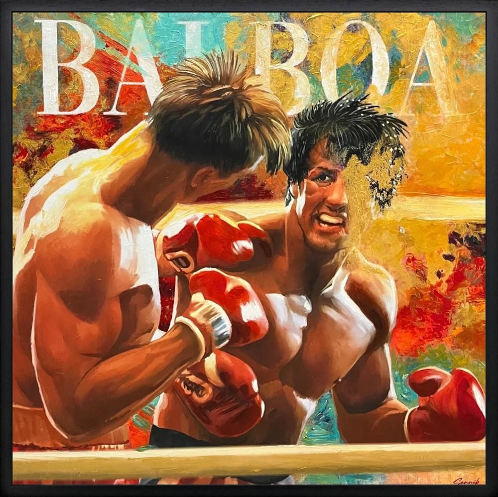 Sannib - 'Balboa' - Framed Original Art