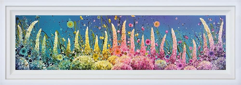 Leanne Christie - 'Rainbow Kissed' - Framed Original Artwork