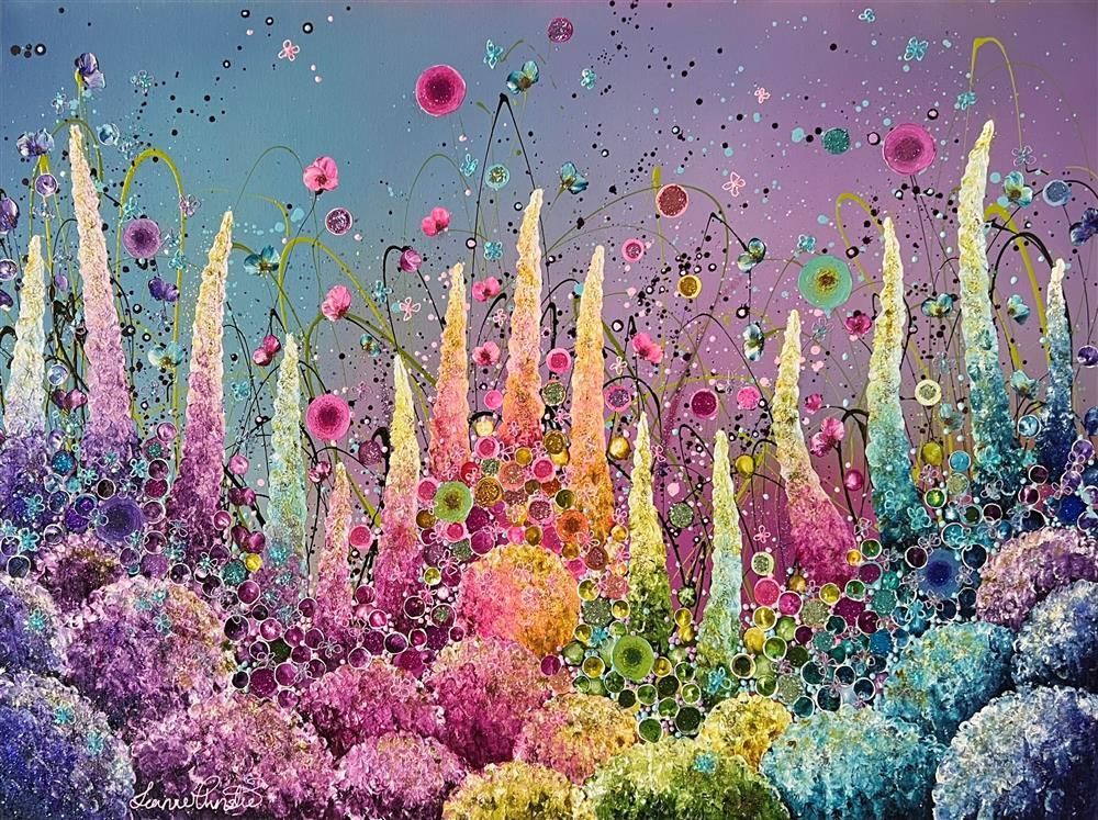 Leanne Christie - 'Dreaming Sweet Meadow' - Framed Original Artwork