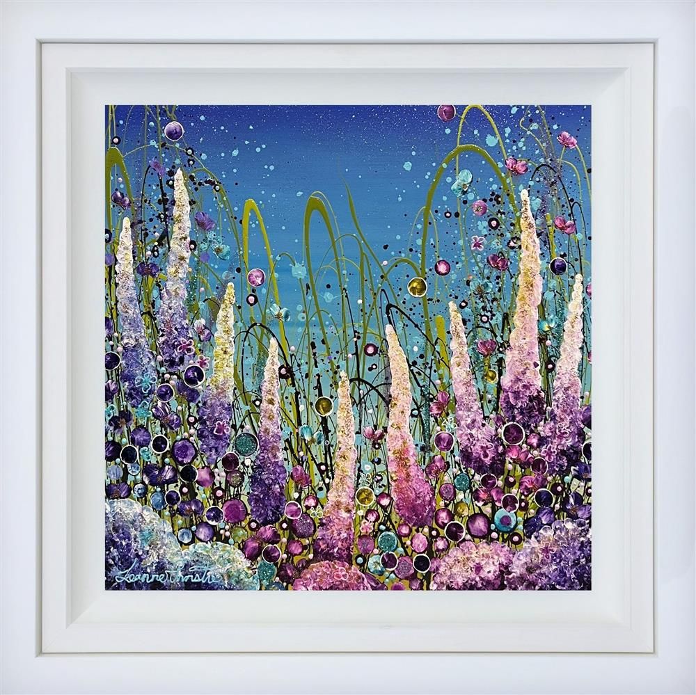 Leanne Christie - 'Coastal Flowers' - Framed Original Artwork