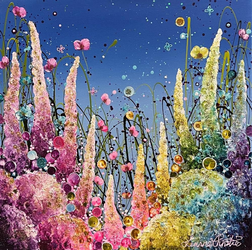 Leanne Christie - 'Flowers Of Love' - Framed Original Artwork