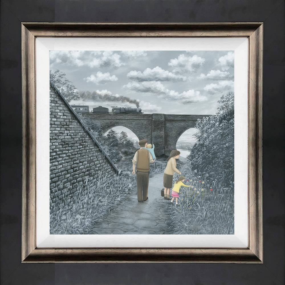 Leigh Lambert - 'We Timed That Right' - Canvas - Framed Limited Edition Art