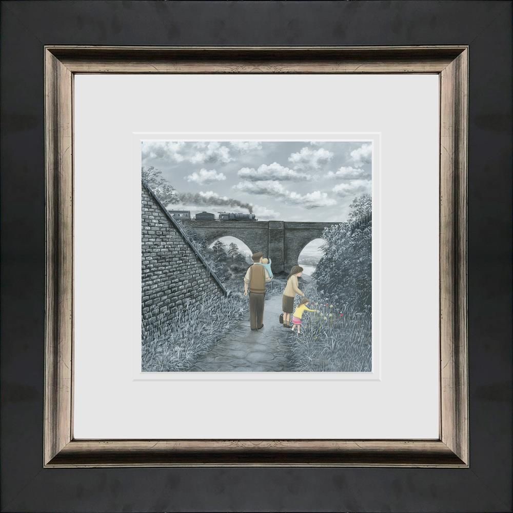 Leigh Lambert - 'We Timed That Right' - Paper - Framed Limited Edition Art