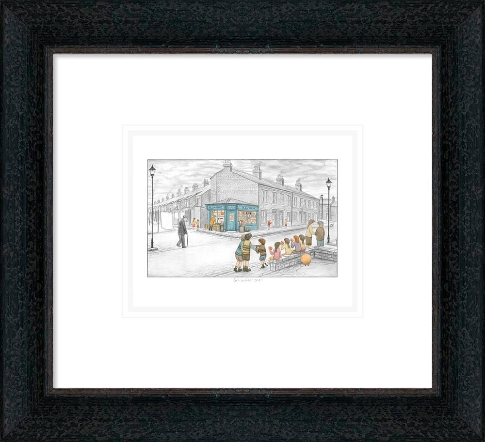 Leigh Lambert - 'Gis Another One' - Sketch' - Framed Limited Edition