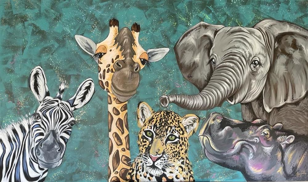 Amy Louise - 'Hakuna Matata' - Framed Original Art