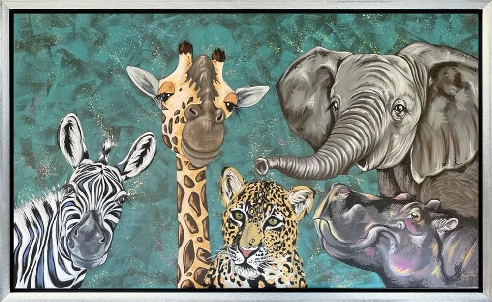 Amy Louise - 'Hakuna Matata' - Framed Original Art