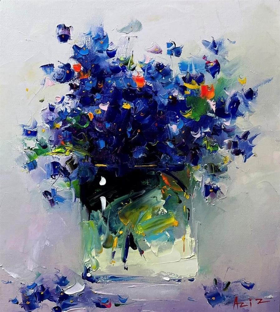 Aziz - 'Our Love' - Framed Original Artwork