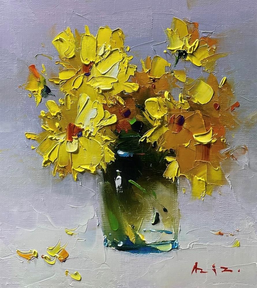 Aziz - 'Sunlight Shine' - Framed Original Artwork